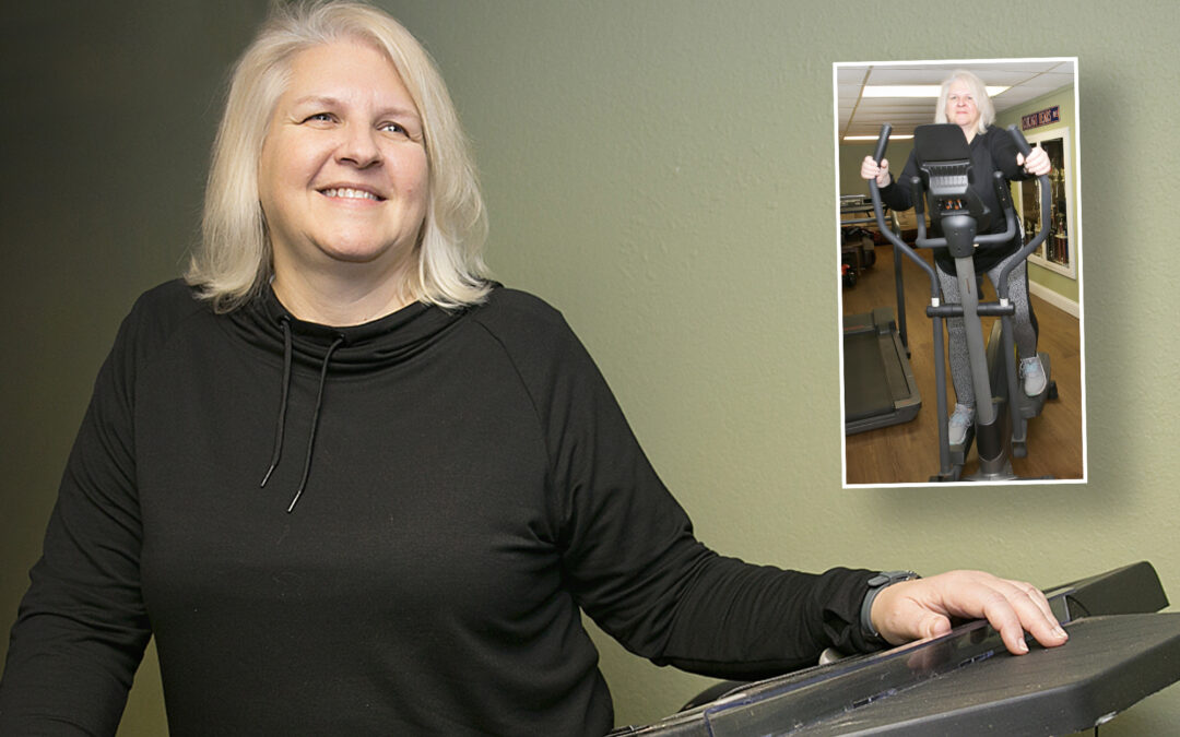 Midlife mom is “movin’ and groovin’” after total knee surgery